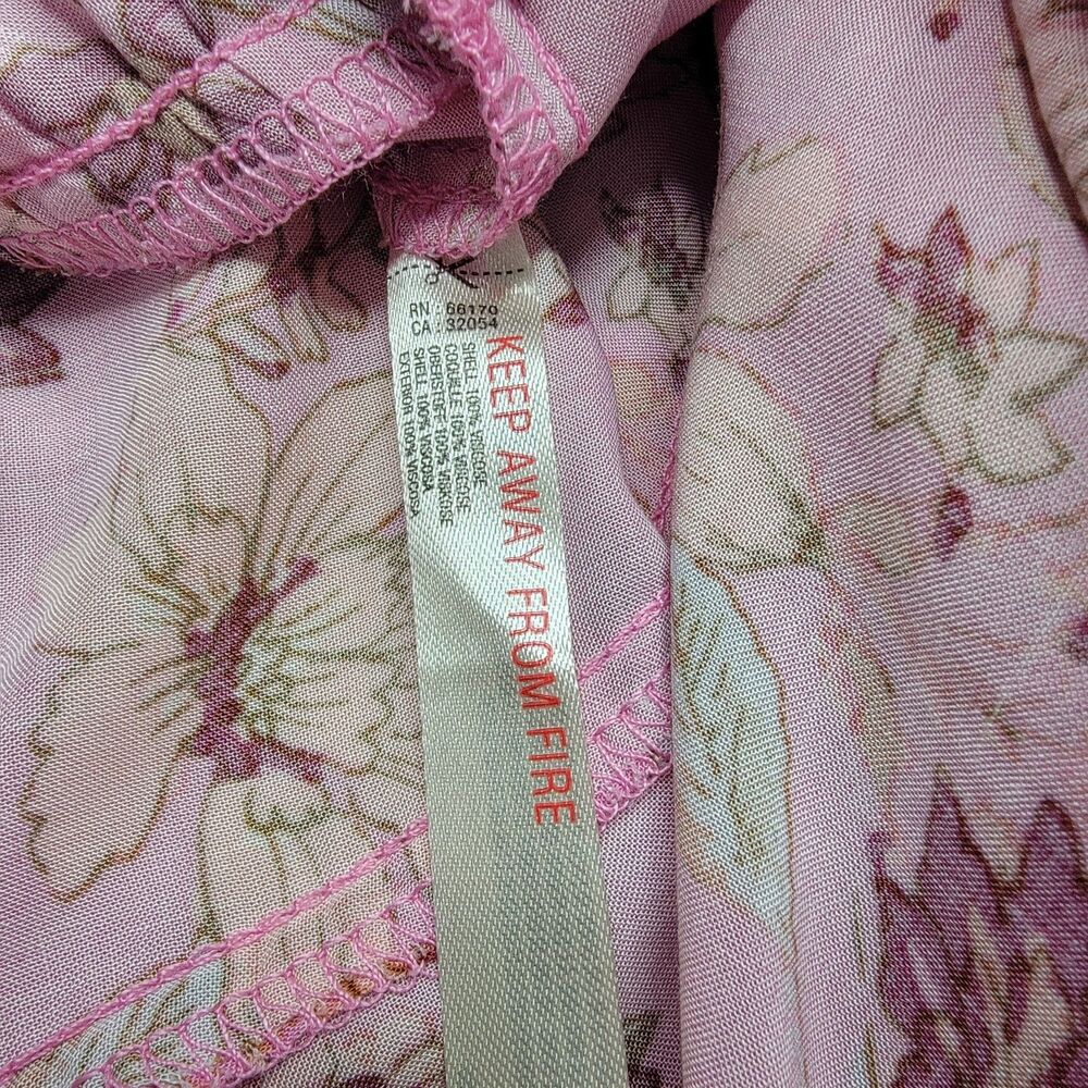 Free People Dress Size L Heat Wave Pink New with Tag Lightweight Flowy Midi Maxi - Picture 16 of 17